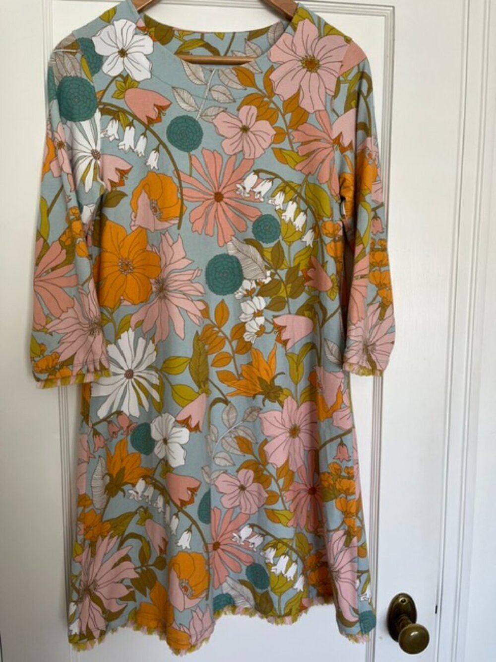 Spartina 449 Island Fringe Shift Dress | Size Medium